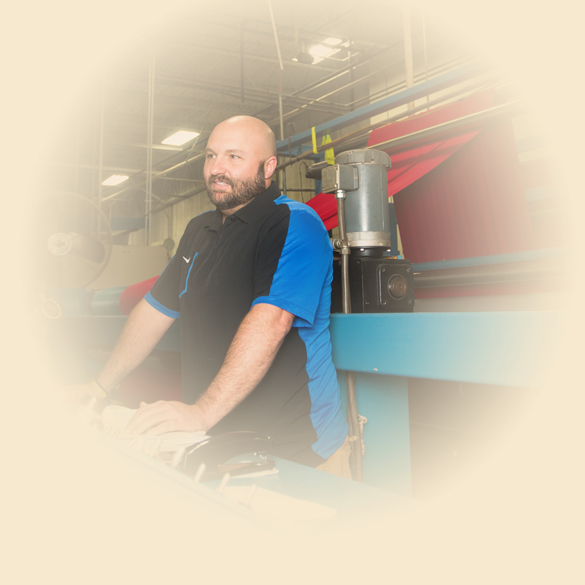 Tent-a-Frame Operator at MoCaro Dyeing and Finishing