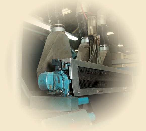 Napping and Shearing at MoCaro Dyeing and Finishing