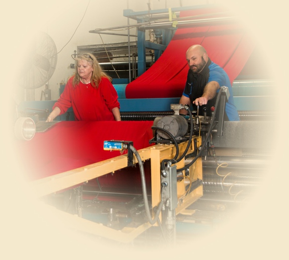 Tent-a-Frame Operators at MoCaro Dyeing and Finishing