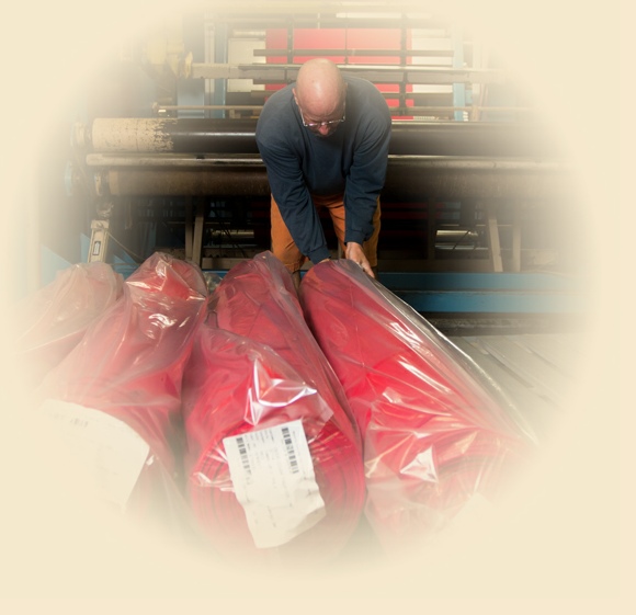 Packaging Fabric Rolls Finished by MoCaro